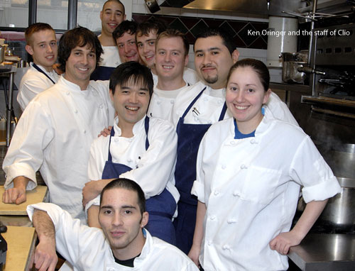     photo of: Ken Oringer -  The Staff of Clio 