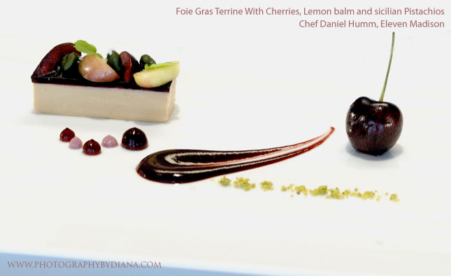 daniel humm Foie gras cherry