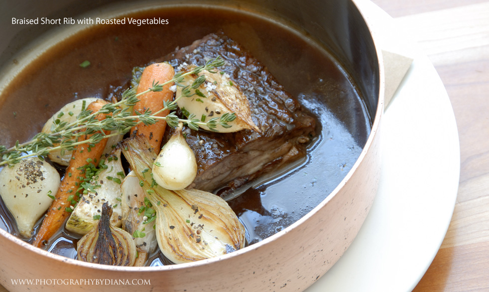     photo of: Braised Short Rib with Roasted Vegetables